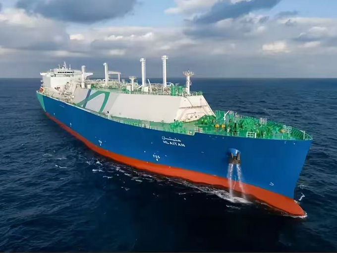 迪洲配套:17.4万立方米大型液化天然气(LNG)运输船