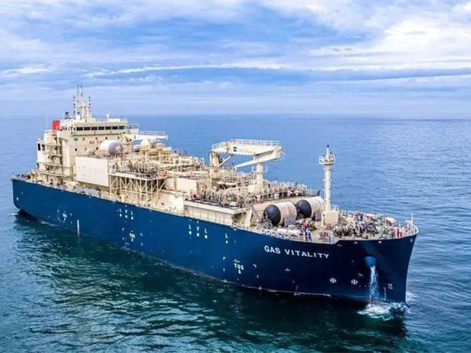 迪洲配套:18600立方米液化天然气(LNG)加注船“天然气·活力”号