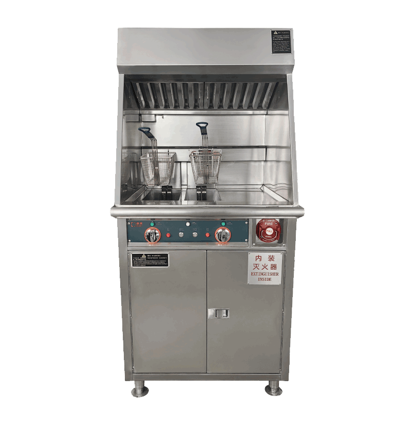 Marine Deep Fat Fryer W/Self Fire Extinguishing System